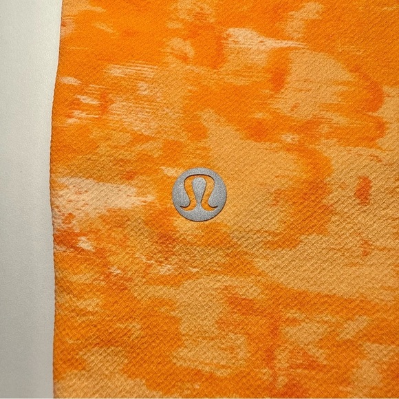 Lululemon License To Train Short 7" *Linerless in Ember Radiate Mango Dream - Picture 6 of 8